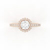 Round Cut Engagement Ring