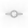 Round Cut Engagement Ring