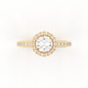 Round Cut Engagement Ring