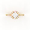 Round Cut Engagement Ring