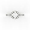 Round Cut Engagement Ring