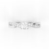 Round Cut Engagement Ring