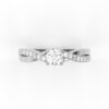 Round Cut Engagement Ring