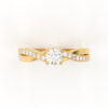 Round Cut Engagement Ring