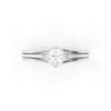 Round Cut Engagement Ring