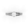 Round Cut Engagement Ring