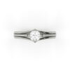 Round Cut Engagement Ring