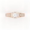 Round Cut Engagement Ring