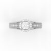 Round Cut Engagement Ring
