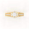 Round Cut Engagement Ring