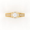 Round Cut Engagement Ring