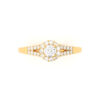 Round Cut Engagement Ring