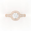 Round Cut Engagement Ring