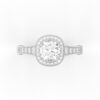 Round Cut Engagement Ring