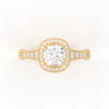 Round Cut Engagement Ring