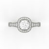 Round Cut Engagement Ring