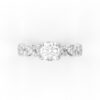 Round Cut Engagement Ring