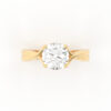 Round Cut Engagement Ring