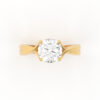Round Cut Engagement Ring