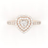 Heart Cut Engagement Ring