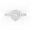 Heart Cut Engagement Ring