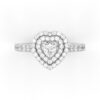 Heart Cut Engagement Ring