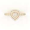 Heart Cut Engagement Ring