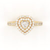 Heart Cut Engagement Ring