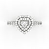 Heart Cut Engagement Ring