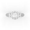 Round Cut Engagement Ring