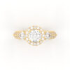 Round Cut Engagement Ring