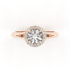 Round Cut Engagement Ring