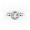 Round Cut Engagement Ring