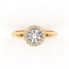 Round Cut Engagement Ring