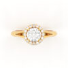 Round Cut Engagement Ring