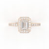 Emerald Cut Engagement Ring