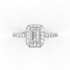 Emerald Cut Engagement Ring