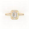 Emerald Cut Engagement Ring