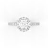 Round Cut Engagement Ring