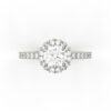 Round Cut Engagement Ring