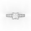 Round Cut Engagement Ring