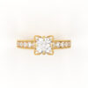 Round Cut Engagement Ring