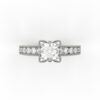 Round Cut Engagement Ring