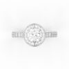 Round Cut Engagement Ring