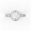Round Cut Engagement Ring