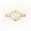 Round Cut Engagement Ring