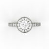 Round Cut Engagement Ring