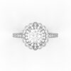 Round Cut Engagement Ring