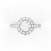 Round Cut Engagement Ring