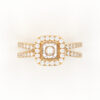 Cushion Square Cut Engagement Ring